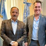 MARTÍN PEREZ SE REUNIÓ CON EL GOBERNADOR DE LA RIOJA, RICARDO QUINTELA